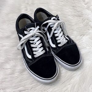 Vans Black and White Sneakers